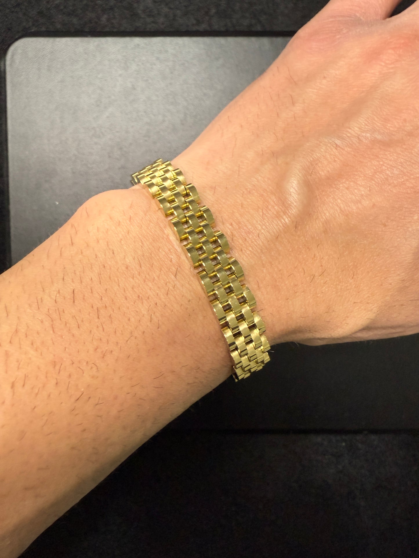 Bracciale Rolex regolabile oro