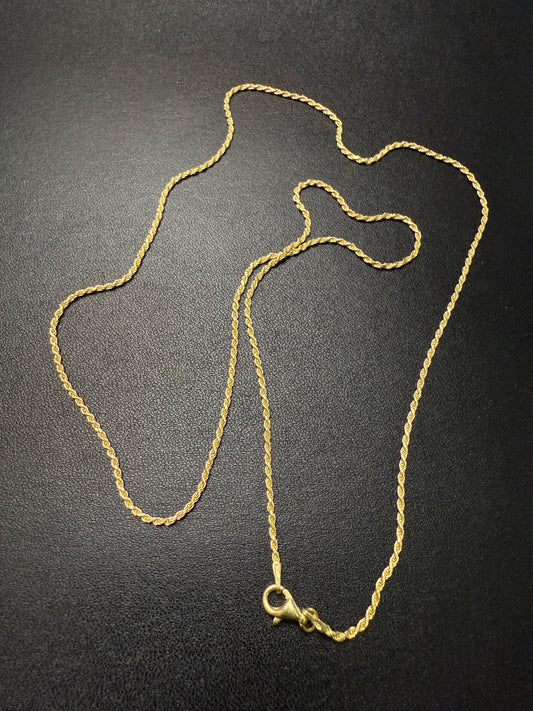 Collana Corda 60cm 3mm oro